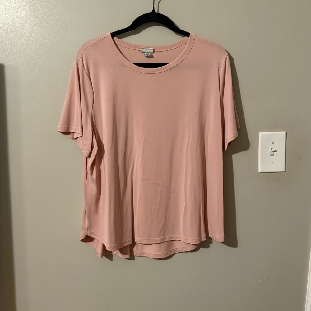 Blush Pink Short Sleeve Women's Tee